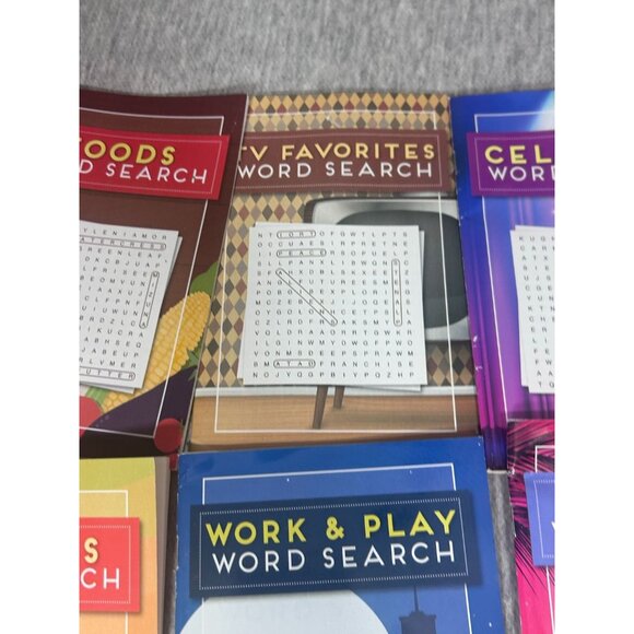 Word Search Magazines Word Search Activity Book For Adults Lot Of 6 Paperback - Picture 5 of 8